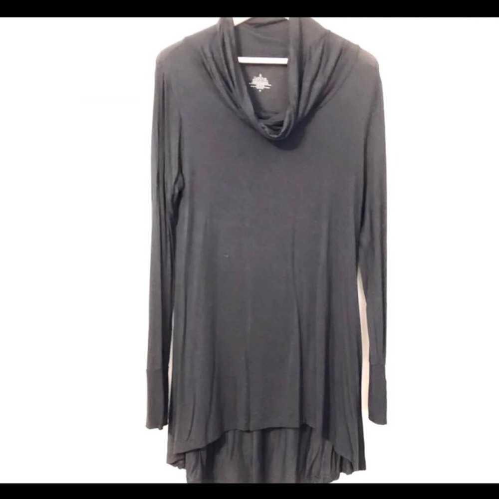 Grey Cuddl Duds Long Sleeve Tunic